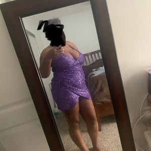 Purple dress